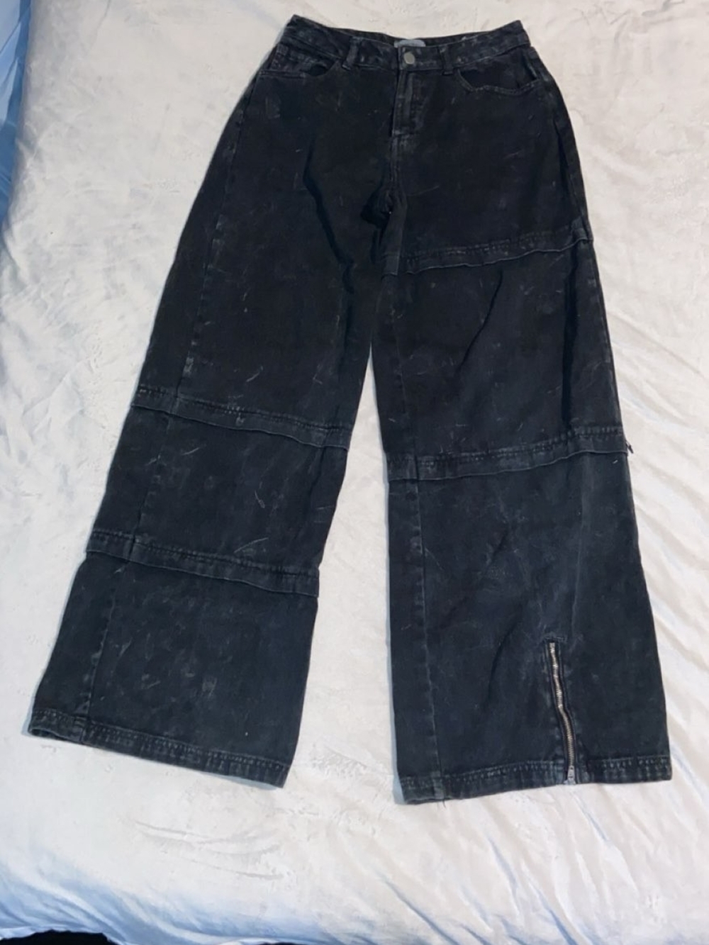 Forever 21 Black High-Rise Denim Jeans